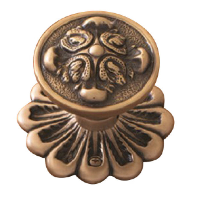 BRASS Accents Maltesia Double Dummy Door Knob with Rosette Wayfair